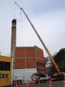 Cleaning of Speight's Chimney